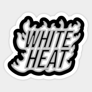 White Heat Sticker